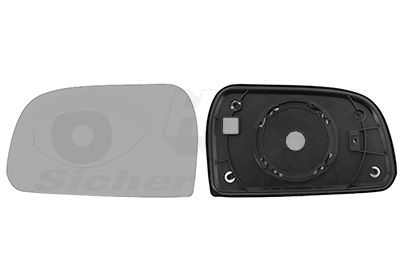 Sticla oglinda, oglinda retrovizoare exterioara VAN WEZEL 8267831