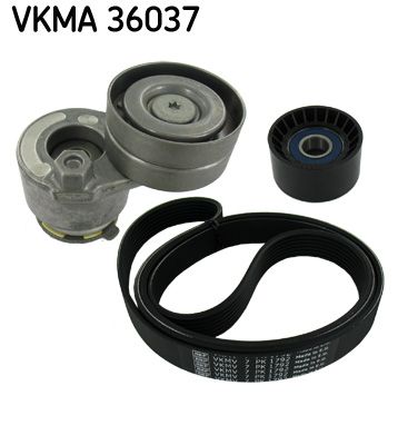 Ozubený klinový remeň - Sada SKF VKMA 36037