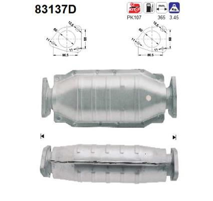 Katalizator AS 83137D