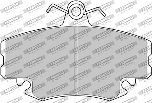 Zestaw klocków hamulcowych, hamulce tarczowe FERODO RACING FCP845C