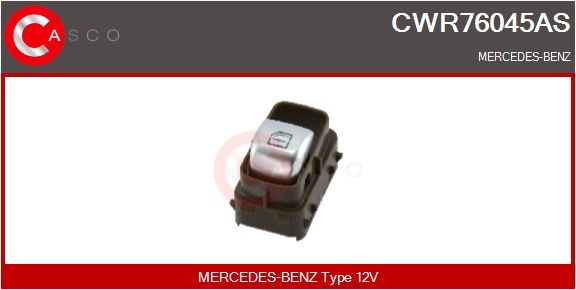 Spínač, zvedací zařízení oken CASCO CWR76045AS