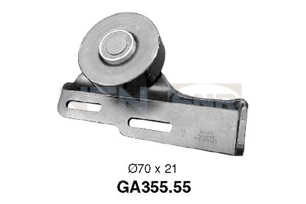 Rolka napinacza, pasek klinowy wielorowkowy SNR GA355.55