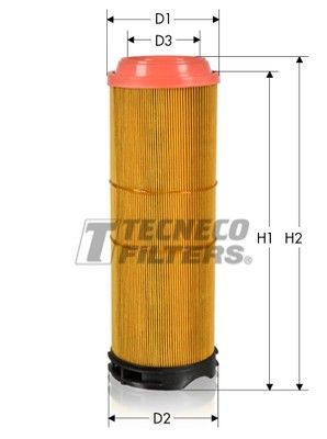 Filtr powietrza TECNECO FILTERS AR12133/1
