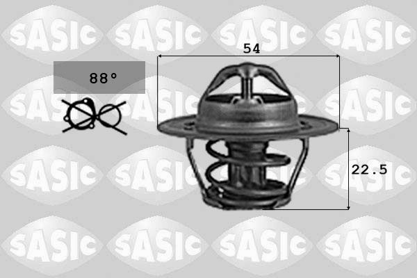Termostat, środek chłodzący SASIC 9000742