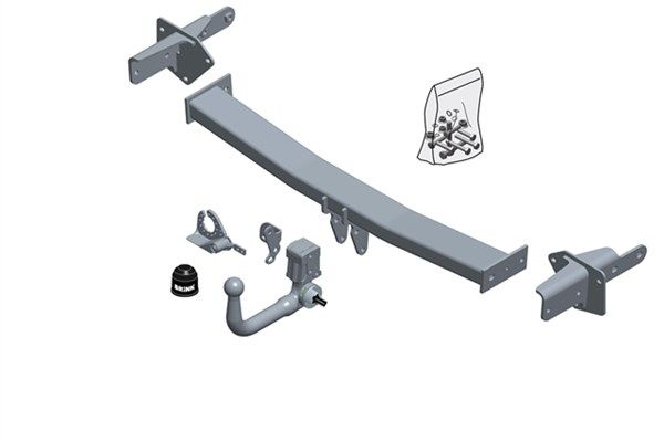 Zestaw zaczepu przyczepy BRINK 632800