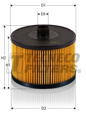 Filtr paliwa TECNECO FILTERS GS0304E