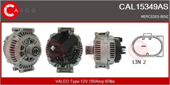 E-shop Alternátor CASCO CAL15349AS