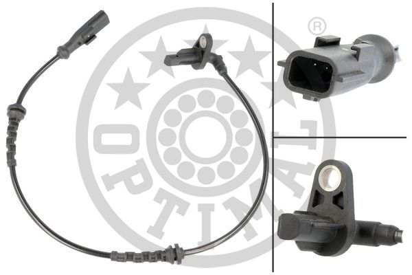 Czujnik, prędkość obrotowa koła OPTIMAL 06-S720