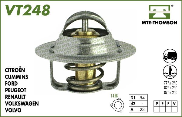 Termostat, środek chłodzący MTE-THOMSON VT248.82