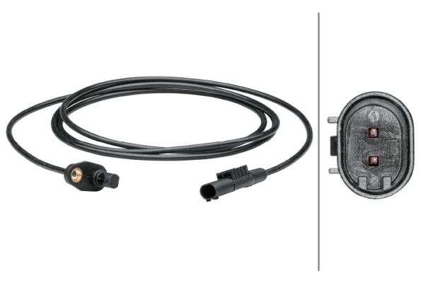 Czujnik, prędkość obrotowa koła HELLA 6PU 012 679-401