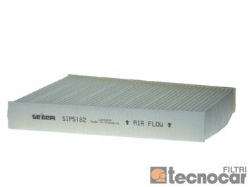 Filtr, wentylacja przestrzeni pasażerskiej TECNOCAR E601
