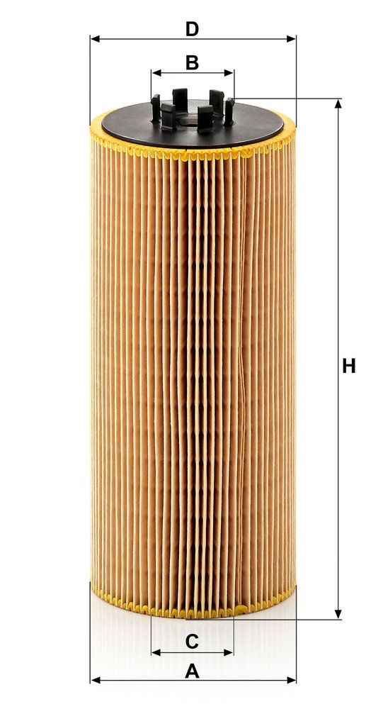Levně Olejový filtr MANN-FILTER HU 12 110 x