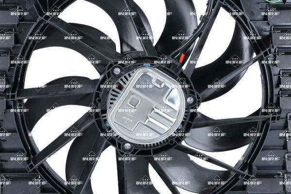Ventilateur, refroidissement du moteur
