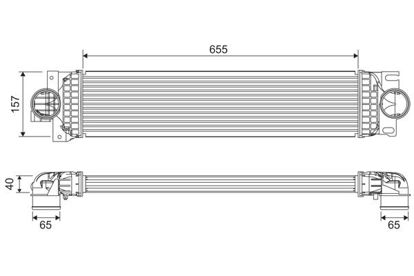 Kompressoriõhu radiaator