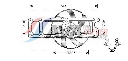Ventilateur, refroidissement du moteur