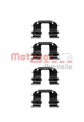Set accesorii, placute frana METZGER 109-1285