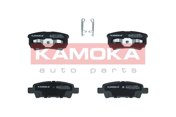 Sada brzdových platničiek kotúčovej brzdy KAMOKA JQ101114