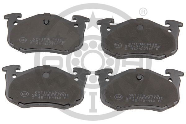 Zestaw klocków hamulcowych, hamulce tarczowe OPTIMAL BP-09639