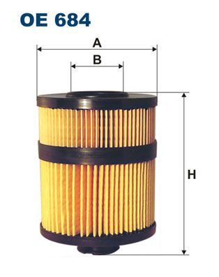 Olejový filtr FILTRON OE 684