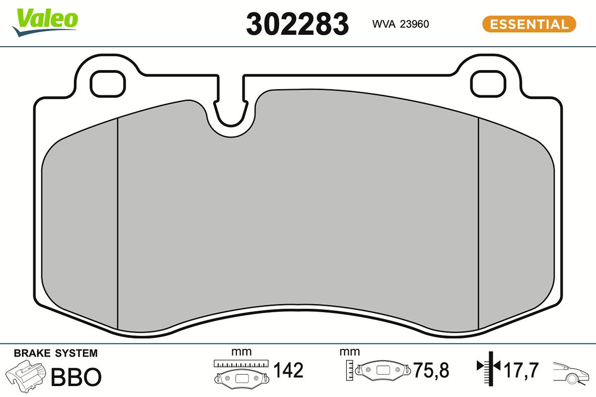 Piduriklotsi komplekt,ketaspidur