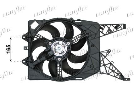 Ventilator, radiator FRIGAIR 0507.2011