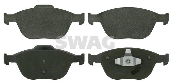 Levně Sada brzdových destiček, kotoučová brzda SWAG 50 91 6570