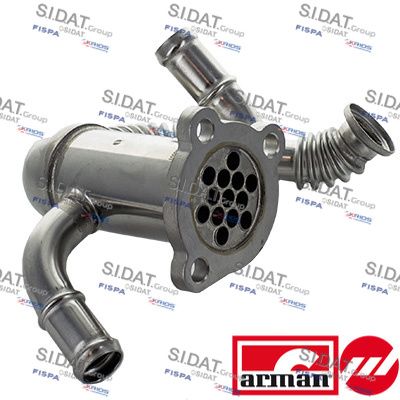Radiateur, réaspiration des gaz d'échappement