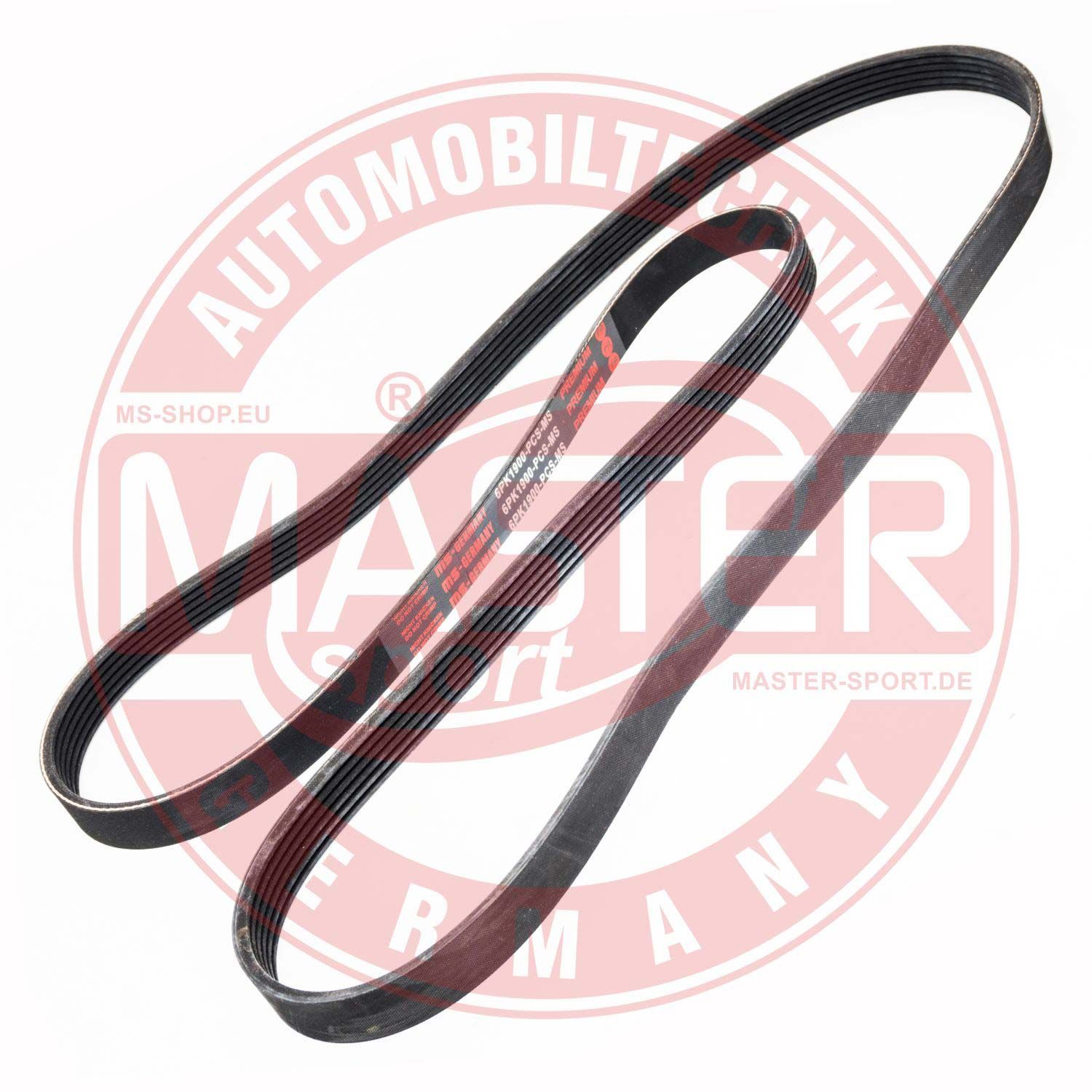 Pasek klinowy wielorowkowy MASTER-SPORT GERMANY 6PK1900-PCS-MS