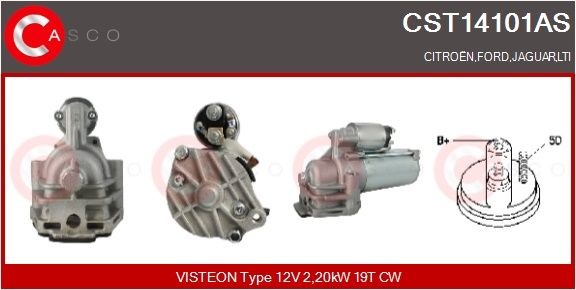 Levně Startér CASCO CST14101AS
