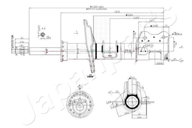 amortizor JAPANPARTS MM-00159