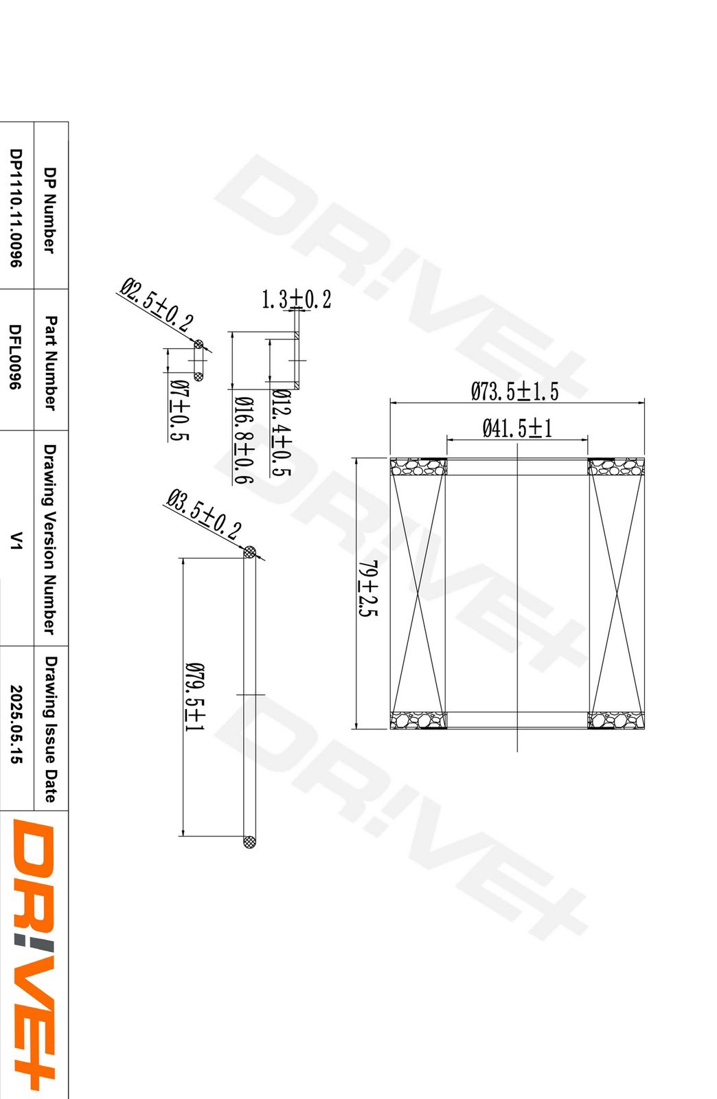 Filtru ulei Dr!ve+ DP1110.11.0096