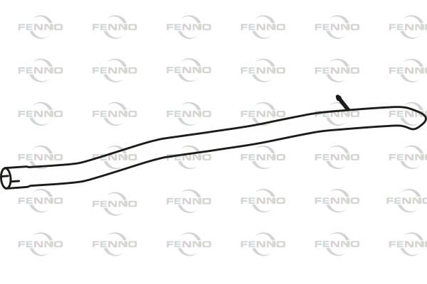 Rura wydechowa FENNO P23118