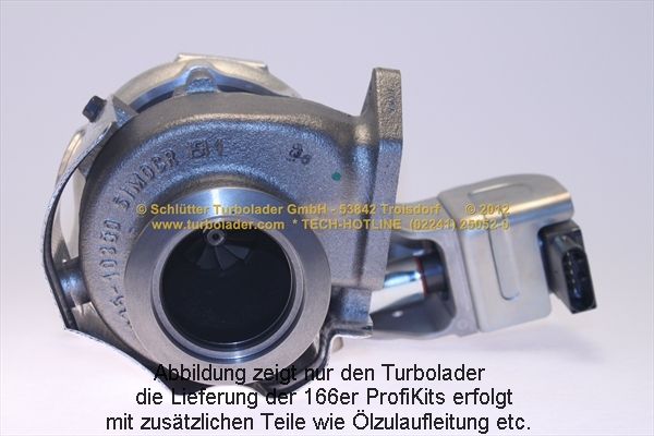 Levně Dmychadlo, plnění SCHLÜTTER TURBOLADER 166-05225