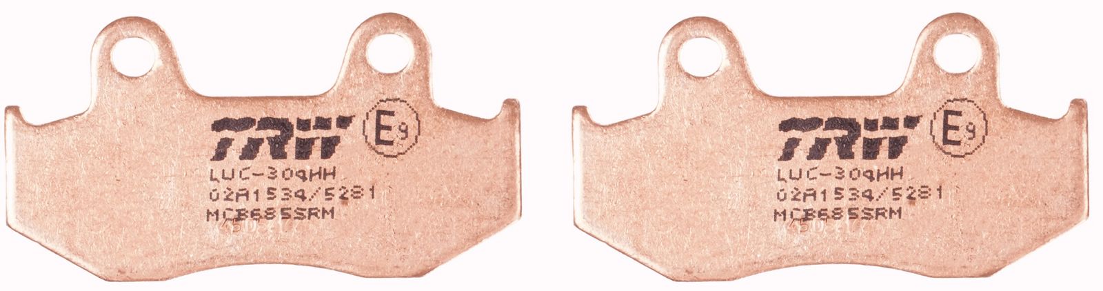 Kit de plaquettes de frein, frein à disque