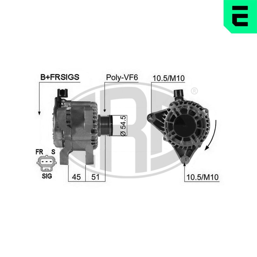 Generator / Alternator ERA 210432A