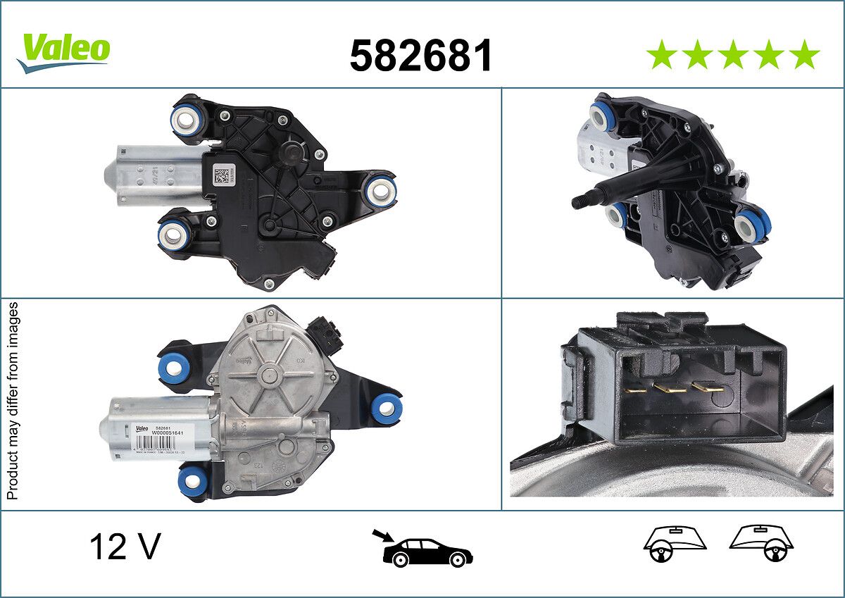 motor stergator VALEO ORIGINAL PART 582681