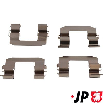Set accesorii, placute frana JP Group 3564003310