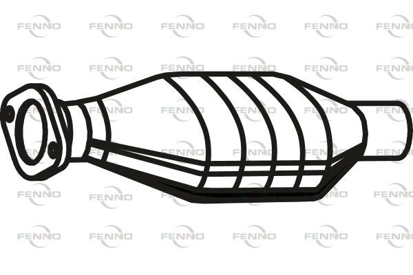 Katalizator FENNO LFZ22055XB