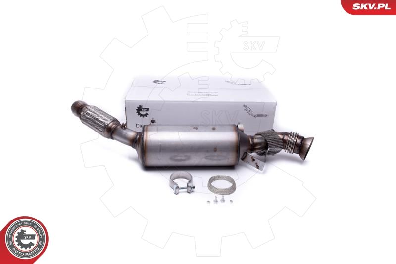 Filtr sadzy / filtr cząstek stałych, układ wydechowy ESEN SKV 62SKV505