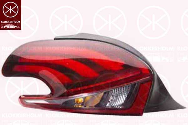 Lampa tylna zespolona KLOKKERHOLM 55090706A1