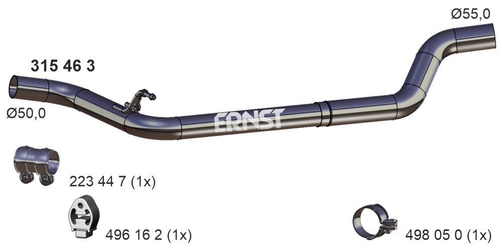 Racord evacuare ERNST 315463