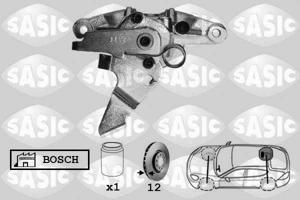 Zacisk hamulca SASIC 6504009
