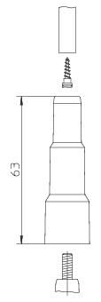 manson cauciuc,bujie BREMI 10229N1