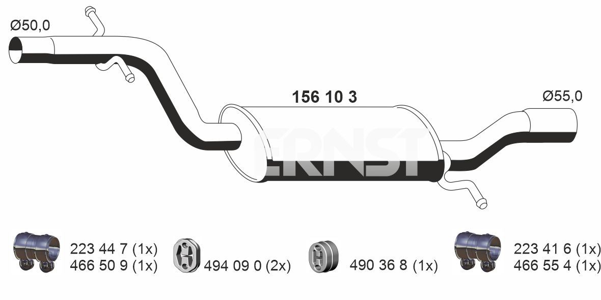 Toba esapamet intermediara ERNST 156103
