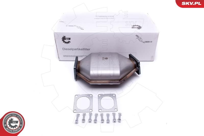 Filtr sadzy / filtr cząstek stałych, układ wydechowy ESEN SKV 18307806807