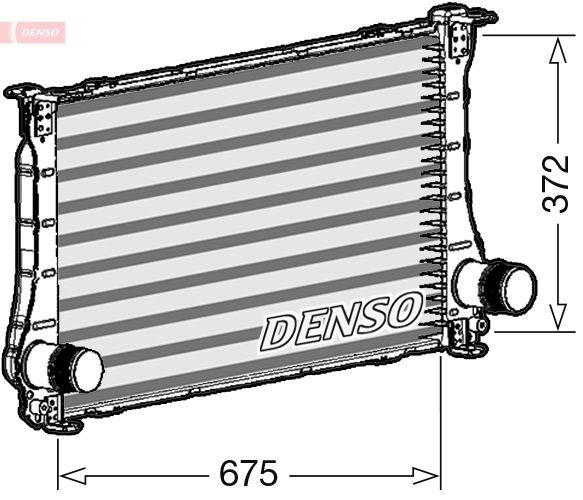 Chladič turba DENSO DIT50011