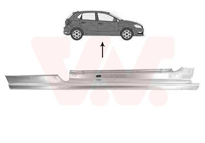 Placă de prag VAN WEZEL 5829102