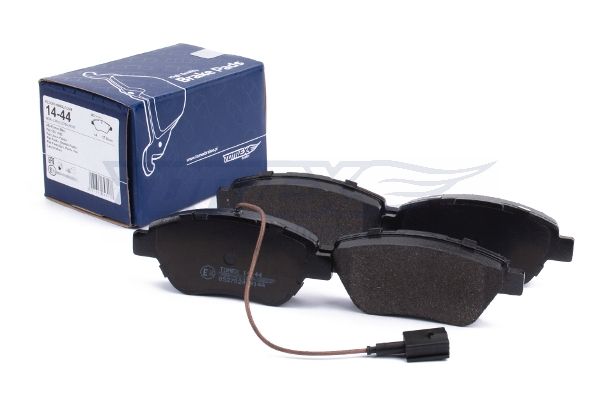 Levně Sada brzdových destiček, kotoučová brzda TOMEX Brakes 14-44