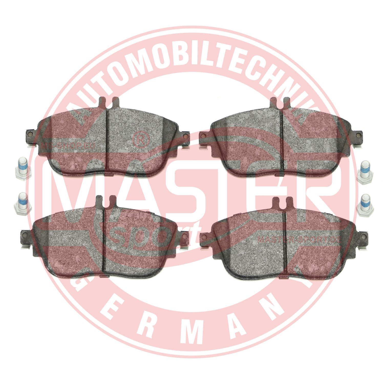 Zestaw klocków hamulcowych, hamulce tarczowe MASTER-SPORT GERMANY 13046027792N-SET-MS