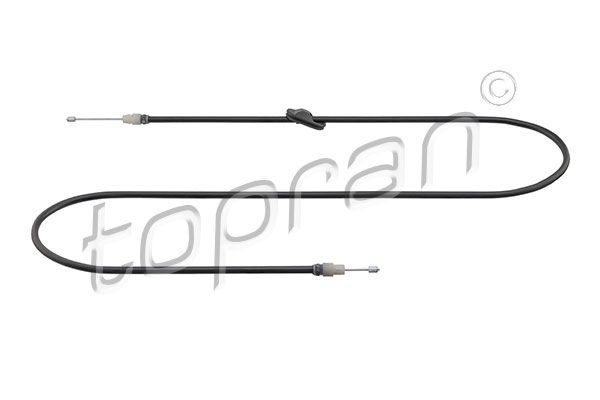 Cablu, frana de parcare TOPRAN 631 759